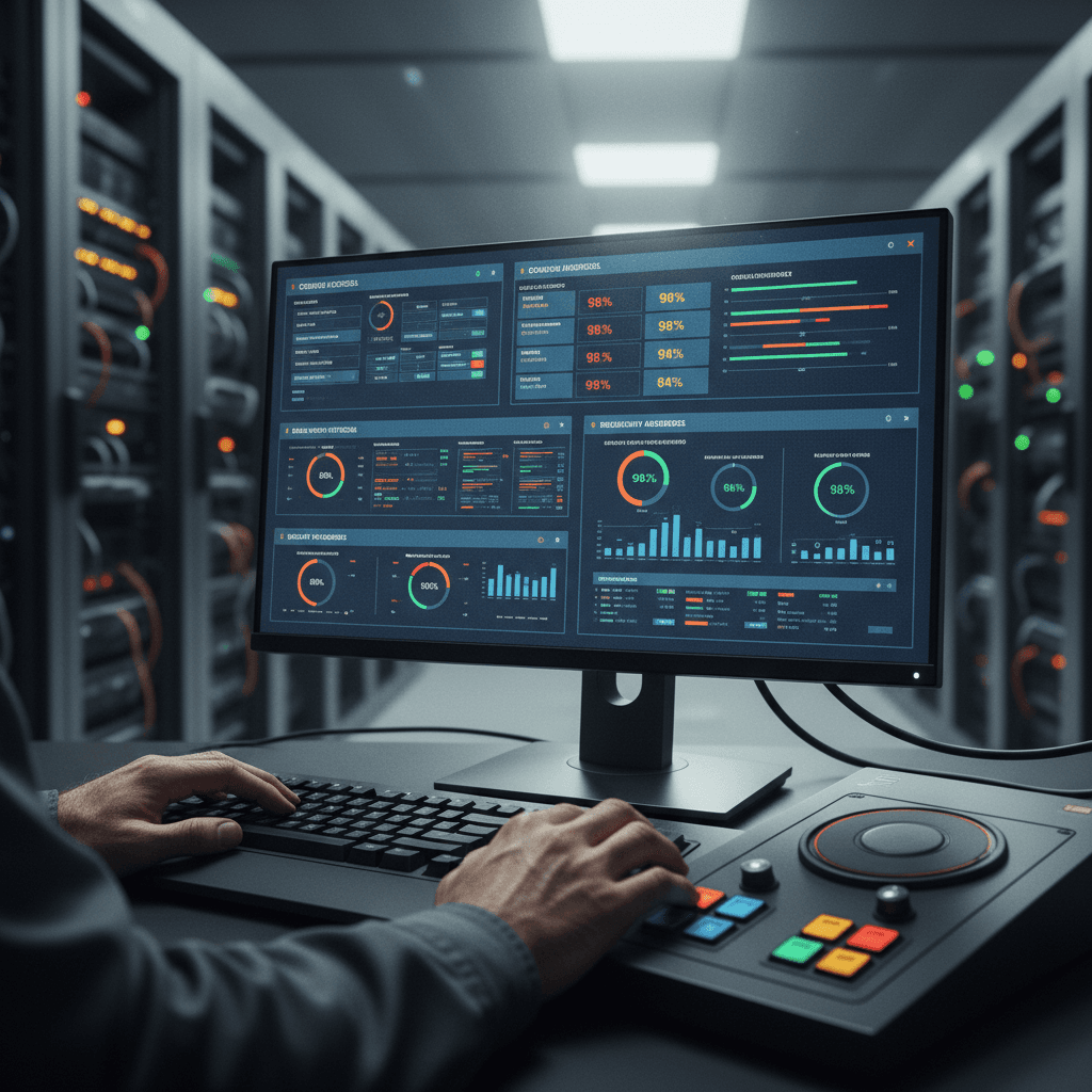 Compliance automation system dashboard