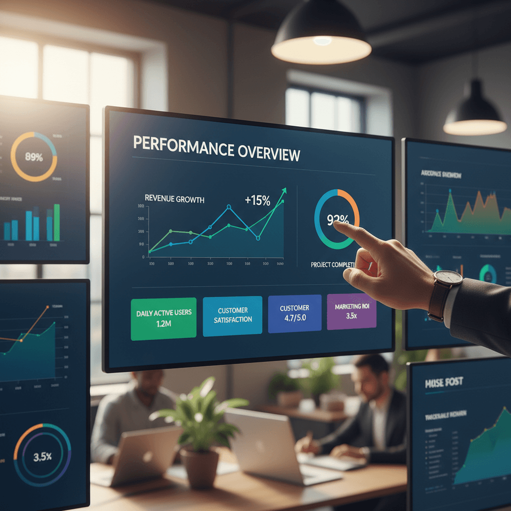 Performance analytics and data visualization